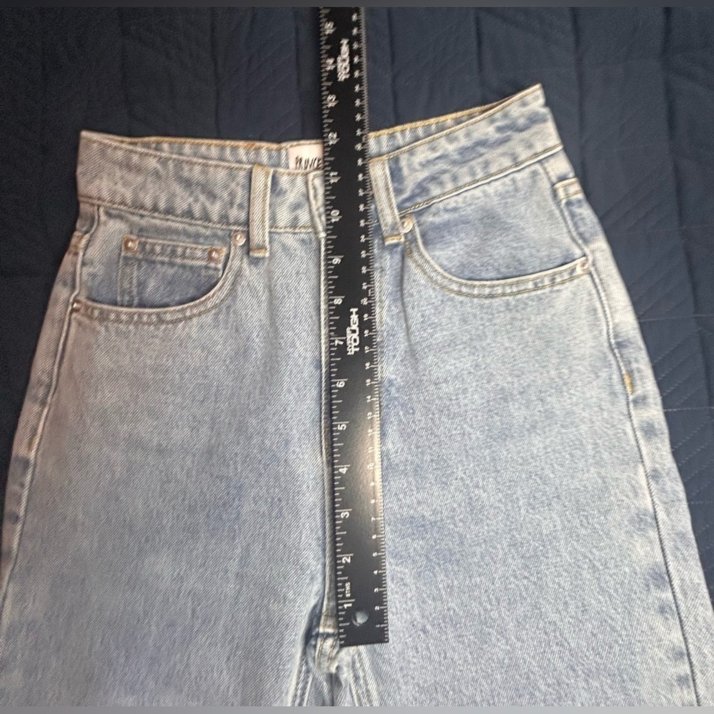 Princess Polly Holland High Rise Straight Leg Jeans Denim - Picture 9 of 10